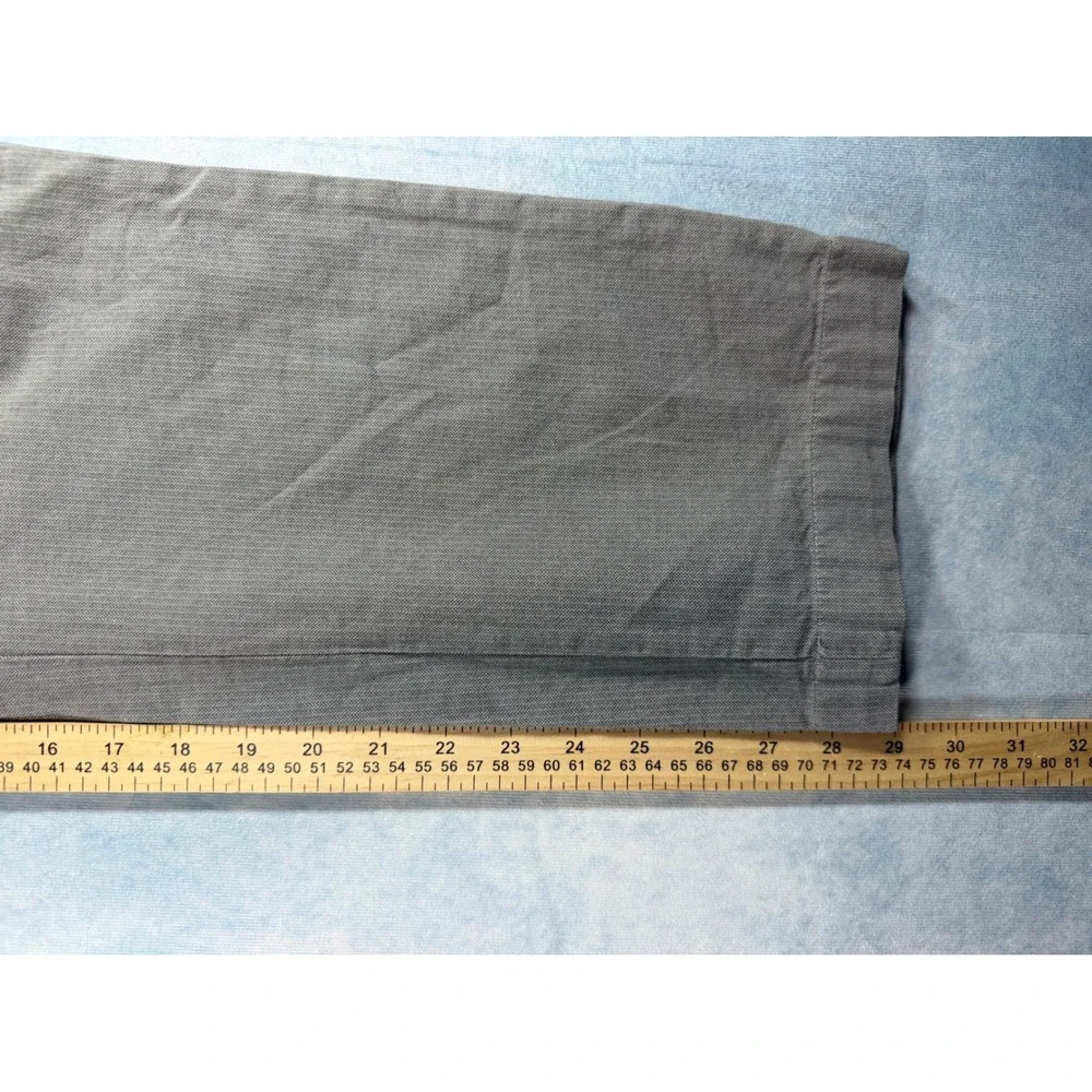 Banana Republic Aiden Fit Chinos Mens 34x30 Grey Excellent Herringbone Cotton